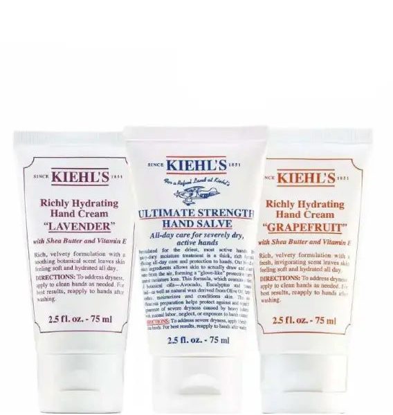 KIEHLS HAND CREAM SET 3*75 ML 3PCS
