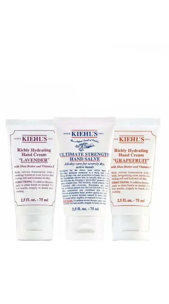 KIEHLS HAND CREAM SET 3*75 ML 3PCS KIEHLS HAND CREAM SET 3*75 ML 3PCS
