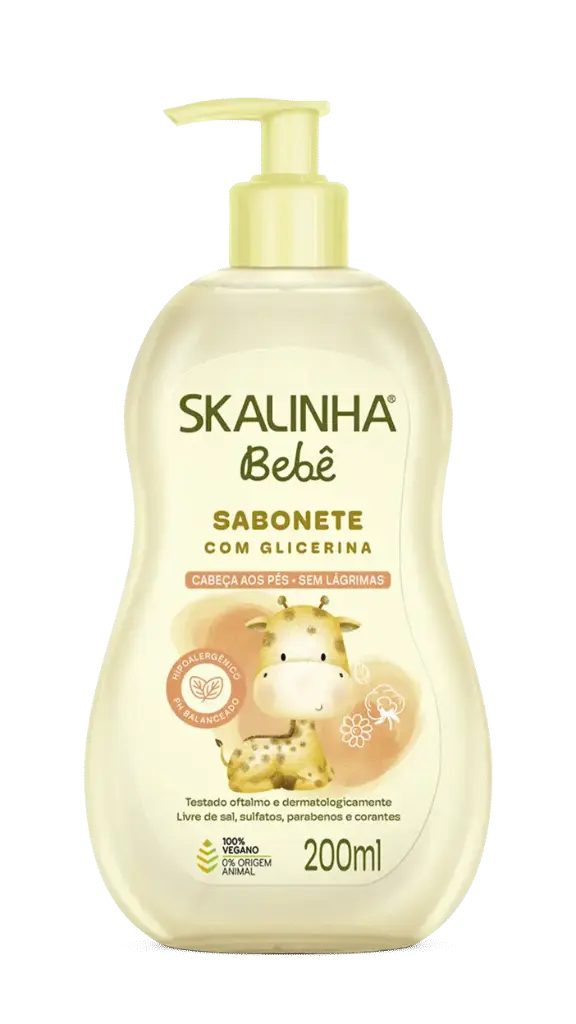 SKALA BODY WASH BEBE SABONETE 200 ML