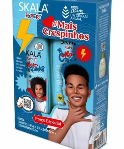 SKALA SHAMPOO AND CONDITIONER MAIS CRESPINHOS