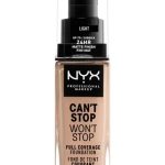 NYX FOUNDATION CAN`T STOP WON`T STOP LIGHT LIGHT