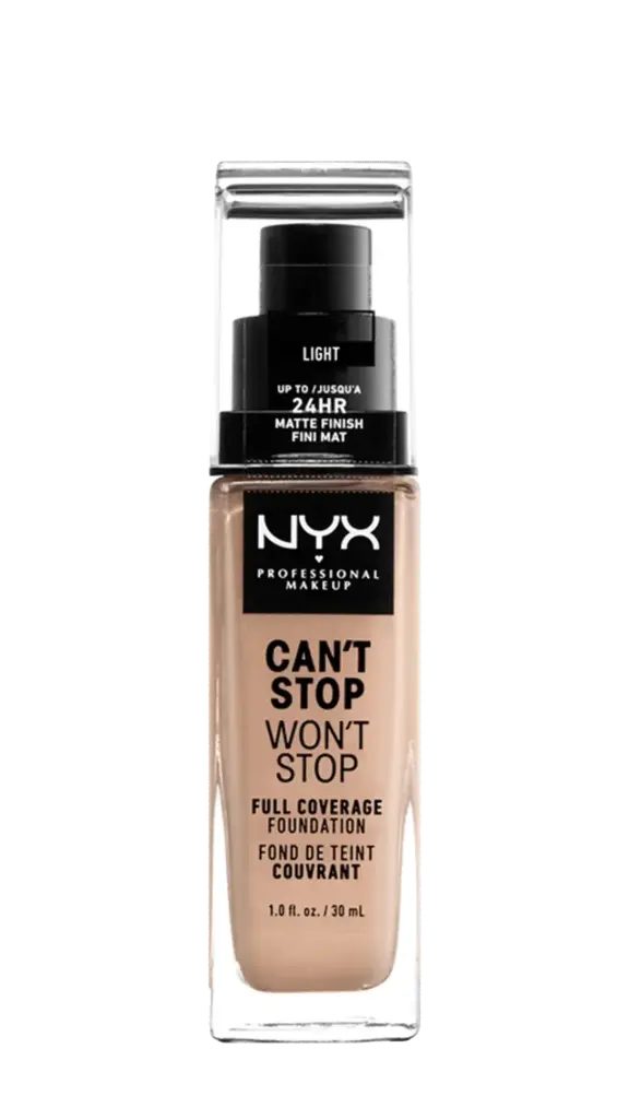 NYX FOUNDATION CAN`T STOP WON`T STOP LIGHT LIGHT