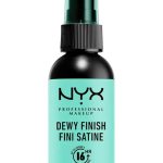 NYX SETTING SPRAY DEWY FINISH FINI SATINE 16H 60 ML