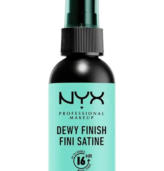 NYX SETTING SPRAY DEWY FINISH FINI SATINE 16H 60 ML