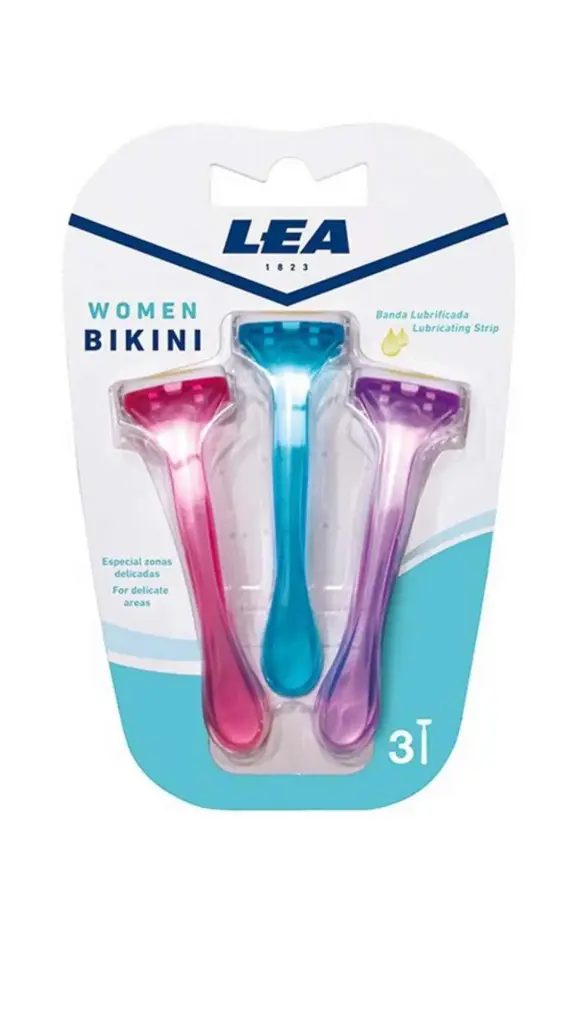 LEA HAIR REMOVAL DEVICES AND RAZORS RAZORS WOMEN BIKINI 3PCS