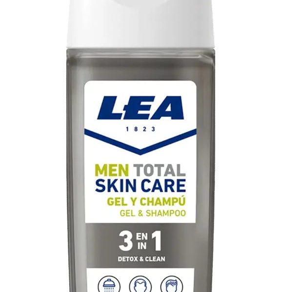 LEA SHOWER GEL AND SHAMPOO DETOX & CLEAN 3IN1 300ML