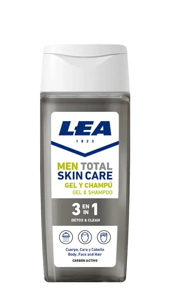 LEA SHOWER GEL AND SHAMPOO DETOX & CLEAN 3IN1 300ML