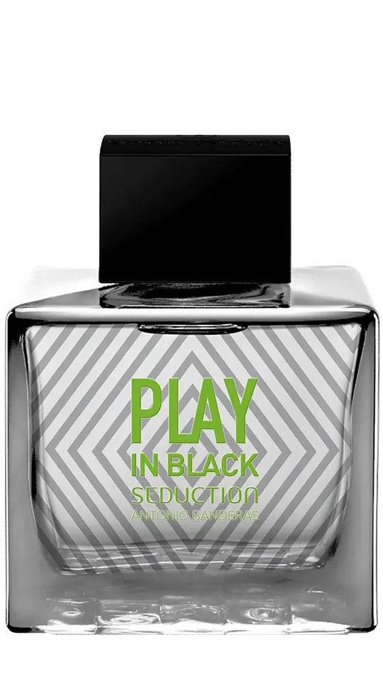 ANTONIO BANDERAS MEN'S PERFUME PLAY IN BLACK EDT 100ML ANTONIO BANDERAS MEN'S PERFUME PLAY IN BLACK EDT 100ML