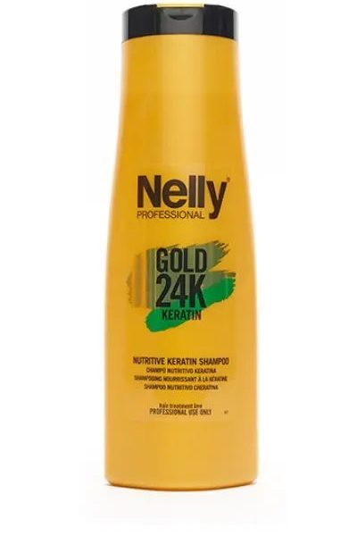 NELLY SHAMPOO GOLD 24K KERATIN 400 ML