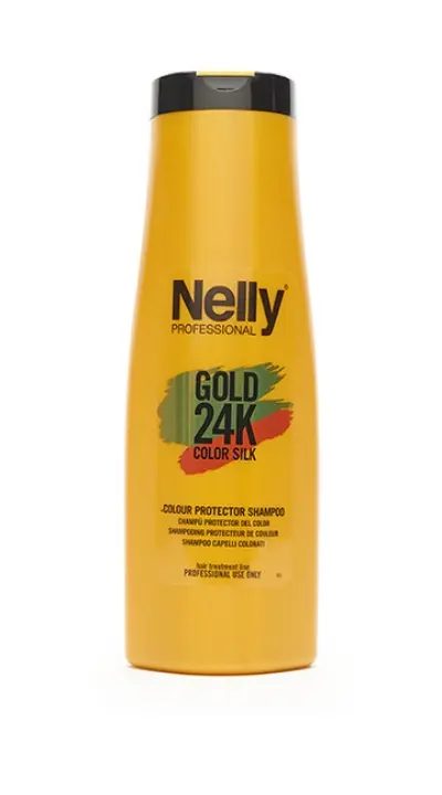 NELLY SHAMPOO GOLD 24K COLOR SILK 400 ML