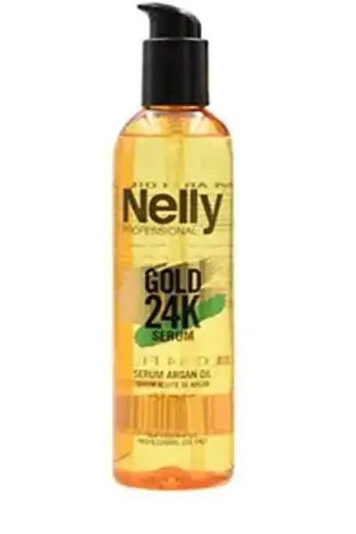 NELLY HAIR SERUM GOLD 24K ARGAN OIL 300 ML