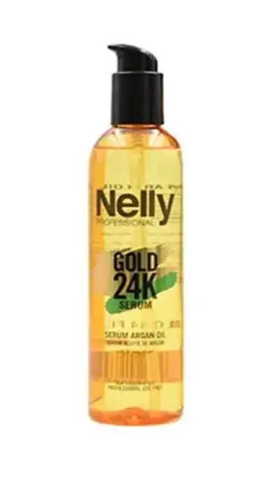 NELLY HAIR SERUM GOLD 24K ARGAN OIL 300 ML