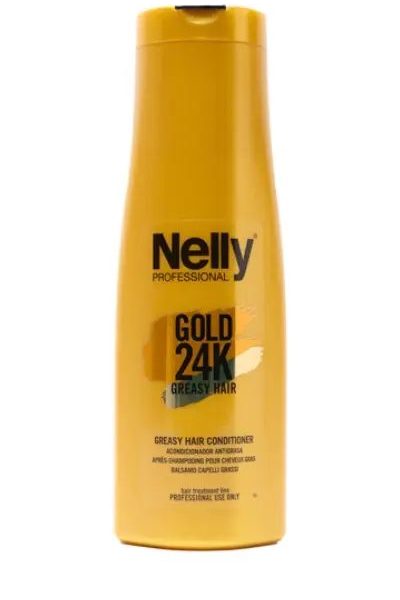 NELLY CONDITIONER GOLD 24K GREASY HAIR 400 ML