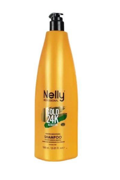 NELLY SHAMPOO GOLD 24K KERATIN 1000 ML