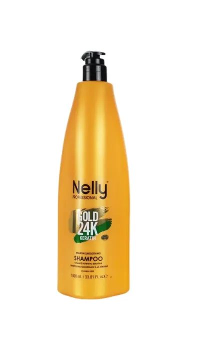 NELLY SHAMPOO GOLD 24K KERATIN 1000 ML