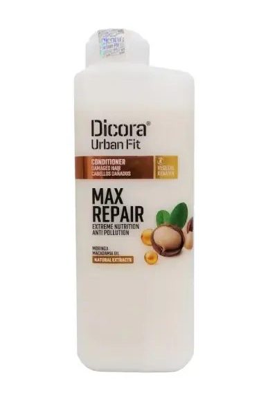 DICORA URBAN FIT CONDITIONER FOR DAMAGED HAIR WITH MACADAMIA OIL 400ML