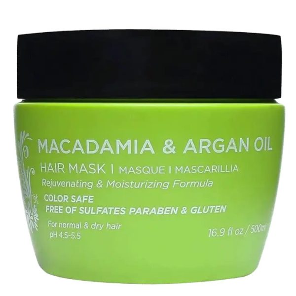 LUSETA HAIR MASK MACADAMIA & ARGAN OIL 500 ML