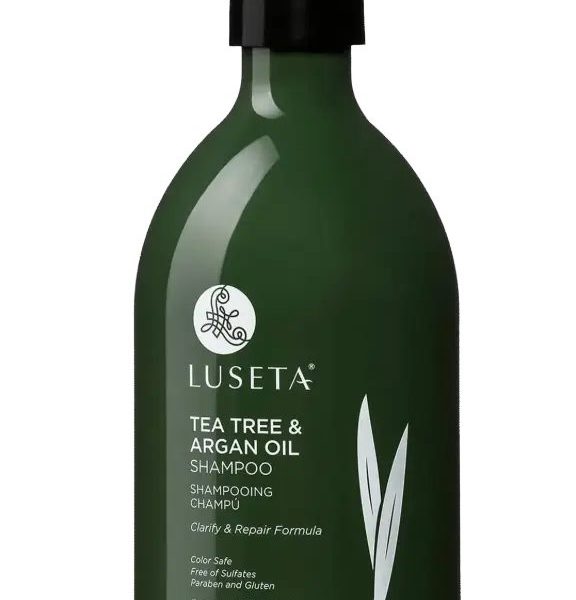 LUSETA SHAMPOO TEA TREE & ARGAN OIL 500 ML