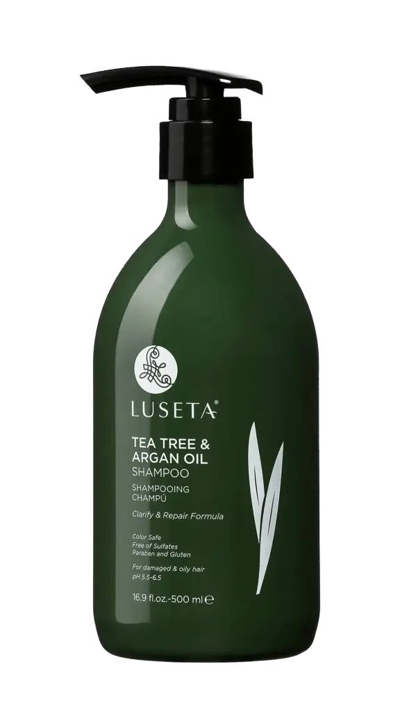 LUSETA SHAMPOO TEA TREE & ARGAN OIL 500 ML