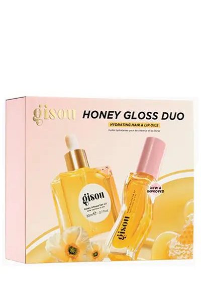 GISOU HONEY GLOSS DUO HYDRATING HAIR & LIP OIL
