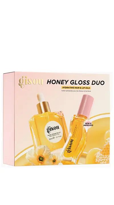 GISOU HONEY GLOSS DUO HYDRATING HAIR & LIP OIL