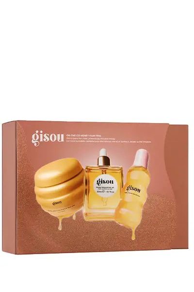 GISOU HAIR CARE ON THE GO HONEY TRIO 3PCS