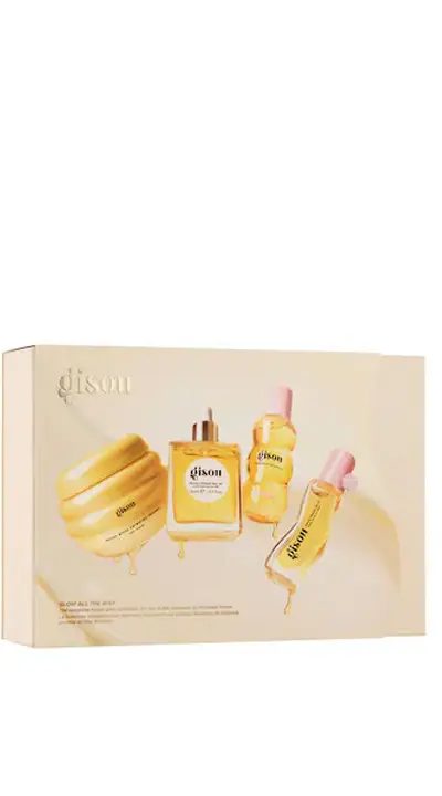 GISOU HAIR CARE GLOW ALL THE WAY 4PCS