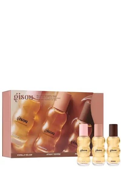 GISOU HAIR CARE GLAZED SCENTS TRIO 3PCS