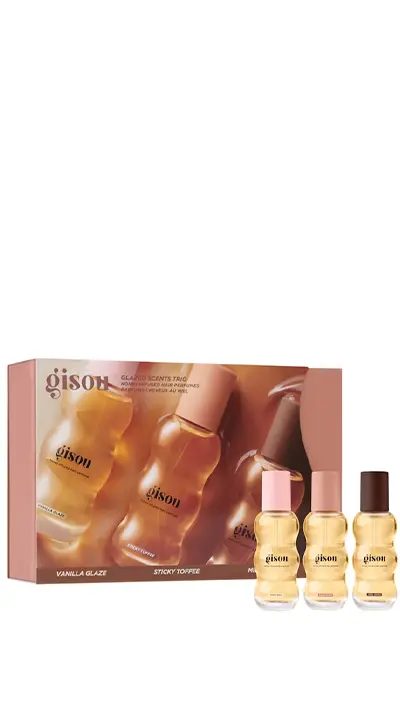 GISOU HAIR CARE GLAZED SCENTS TRIO 3PCS