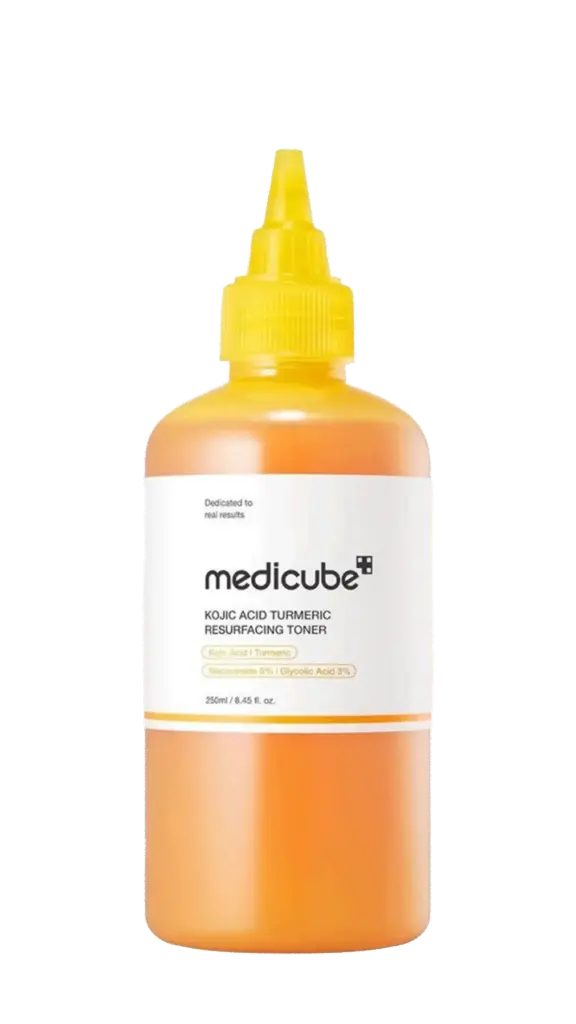 MEDICUBE KOJIC ACID TURMERIC SMOOTHING TONER 250ML
