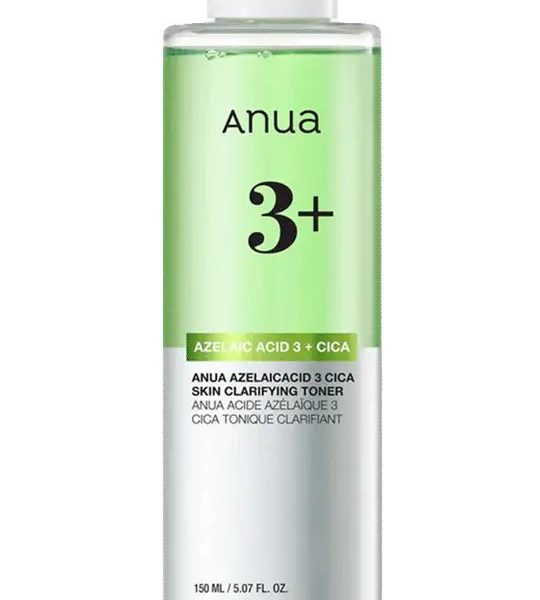 ANUA AZELAIC ACID 3 + CICA TONER 250 ML
