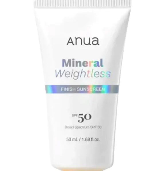 ANUA SUNSCREEN MINERAL WEIGHTLESS +50SPF 50 ML