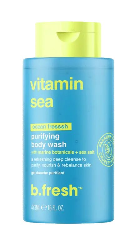 B.FRESH VITAMIN SEA BODY WASH 473ML