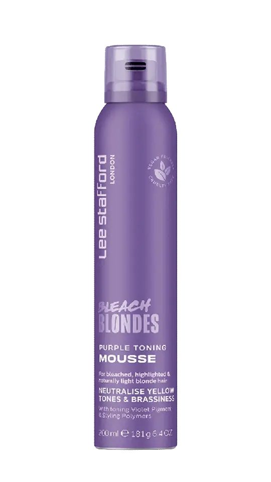 LEE STAFFORD HAIR MOUSSE PURPLE TONING 200 ML LEE STAFFORD HAIR MOUSSE PURPLE TONING 200 ML