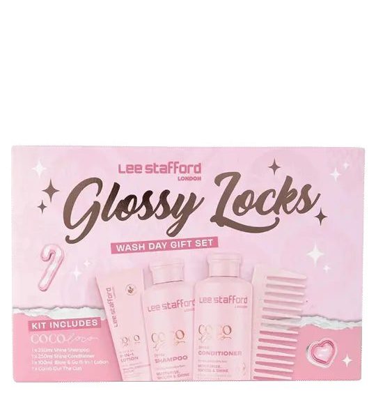 LEE STAFFORD HAIR CARE SET GLOSSY LOCKS