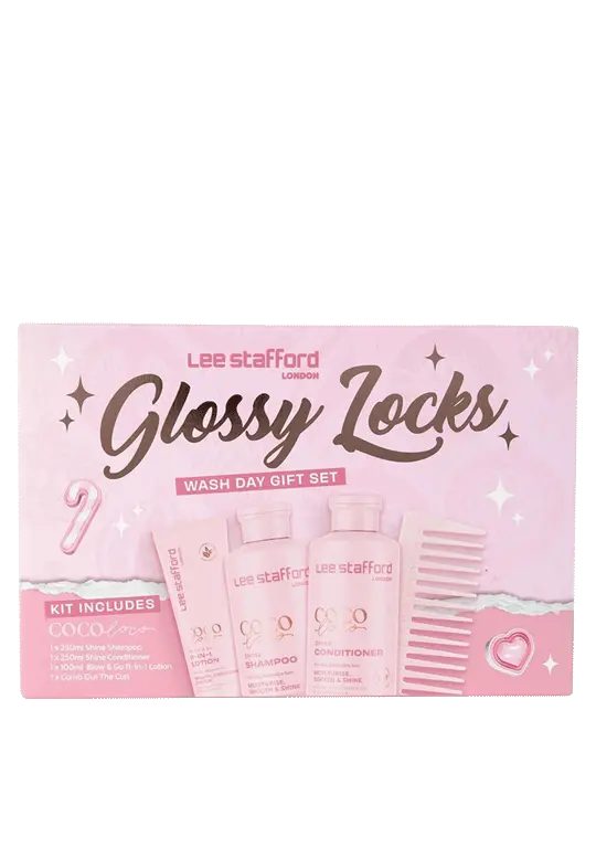 LEE STAFFORD HAIR CARE SET GLOSSY LOCKS