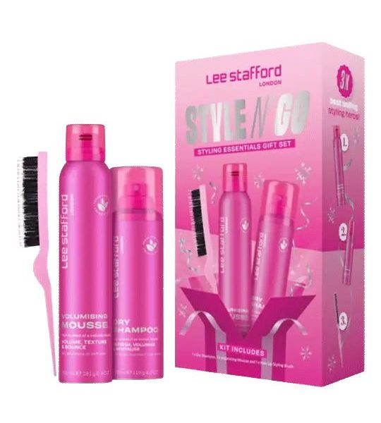 LEE STAFFORD HAIR CARE SET STYLEN'GO