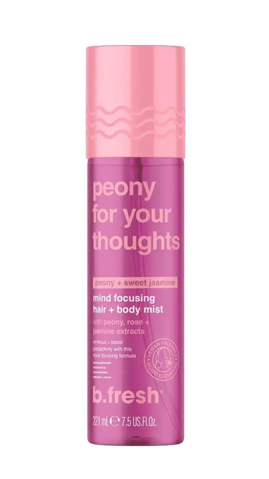 B.FRESH PEONY FOR YOUR THOUGHTS BODY MIST 221ML