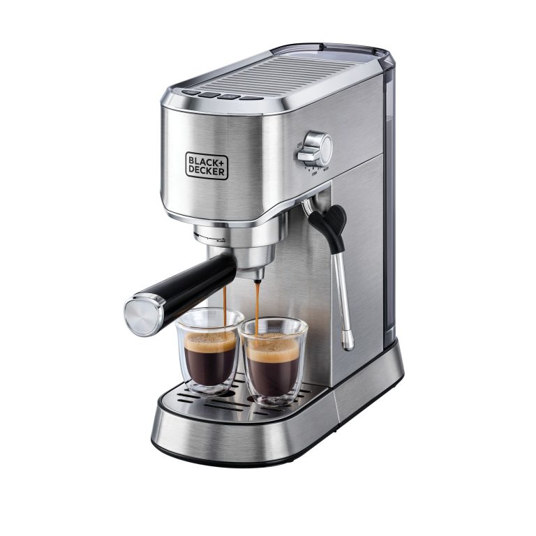 BLACK DECKER ECM150-B5 Espresso Coffee Machine 15 Bar 1450W
