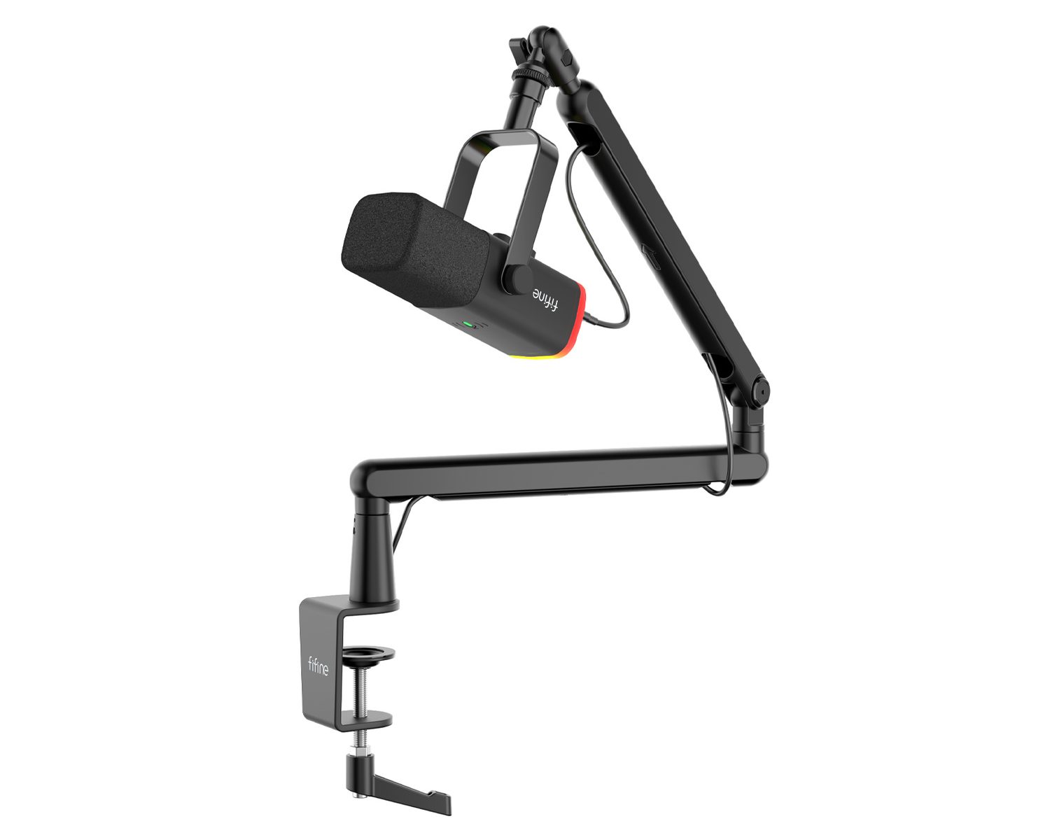 FIFINE-TAM8.jpg FIFINE TAM8 Dynamic Gaming Microphone with Boom Arm