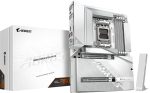 GIGABYTE B850 AORUS STEALTH ICE AMD AM5 DDR5 ATX Wi-Fi 7 Motherboard White