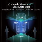 ⁦كاميرا مراقبة السيارة Botslab G980H Multi-Channel كاملة 4 كاميرات 3K QHD⁩ - الصورة ⁦4⁩