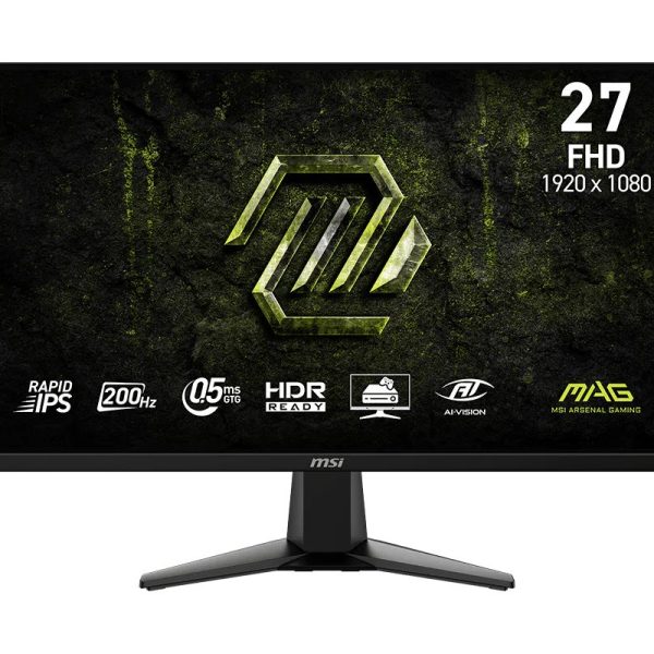 MSI MAG 275F E20 Rapid IPS 200Hz 0.5ms 27 inch Gaming Monitor - View 1