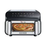 BLACK DECKER PGAF105-B5 5-in-1 Pizza Grill Aerofry Oven 10L