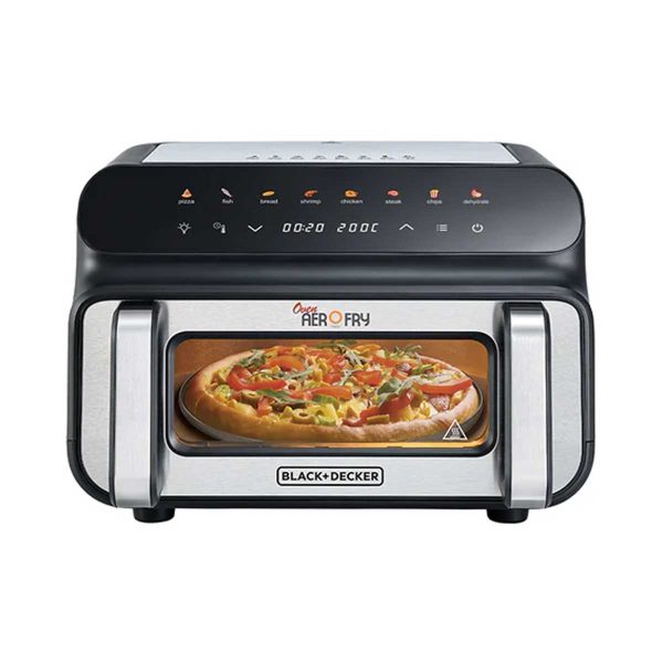 BLACK DECKER PGAF105-B5 5-in-1 Pizza Grill Aerofry Oven 10L
