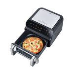 BLACK DECKER Air Fryer Pizza Grill Oven 8 Programs