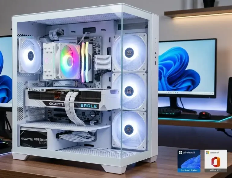 RYZEN 5 7500F B850 32GB 6400 1TB SSD 5070 TI 16GB