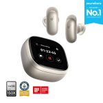 Soundcore Liberty 5 Pro Max AI Recording Earbuds Golden