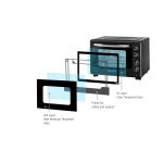 BLACK DECKER Toaster Oven Convection Rotisserie