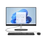 كمبيوتر مدمج HP 27-CR0155NH Core i7-1355U RAM 8GB SSD 512GB Iris Xe 27" تعمل باللمس Black